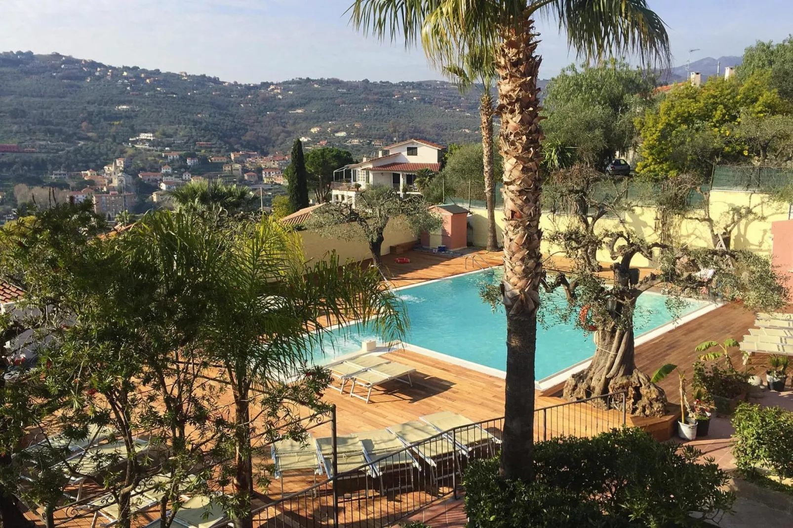 Ferienanlage Villa Giada Imperia - Type Twin Room Apt Ginestra B5-Pool
