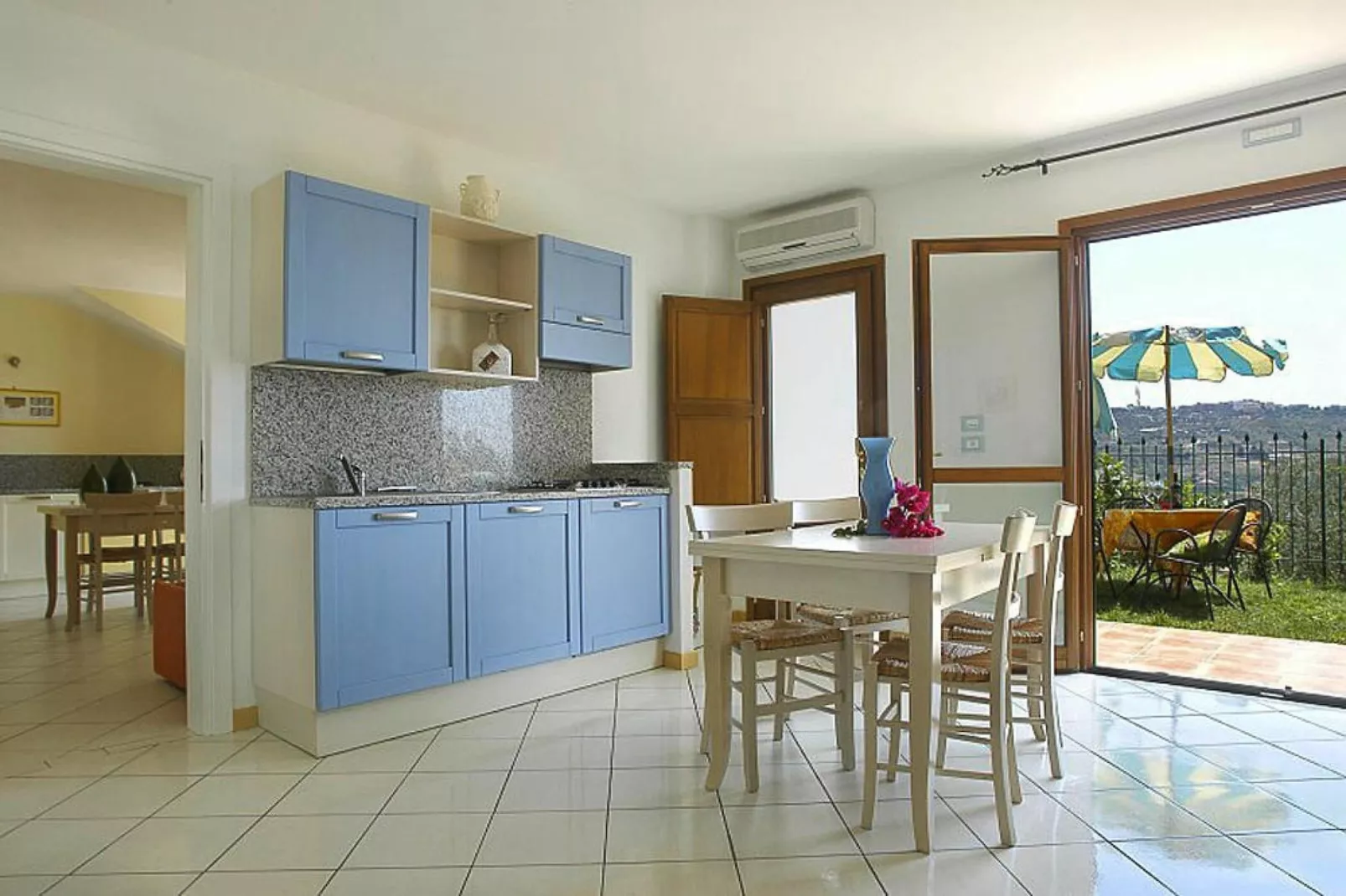Ferienanlage Villa Giada Imperia - Type Twin Room Apt Ginestra B5-Kitchen