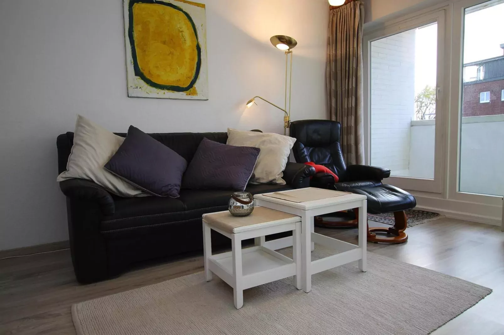 App59 3 Pers St Peter - Ording-Living room