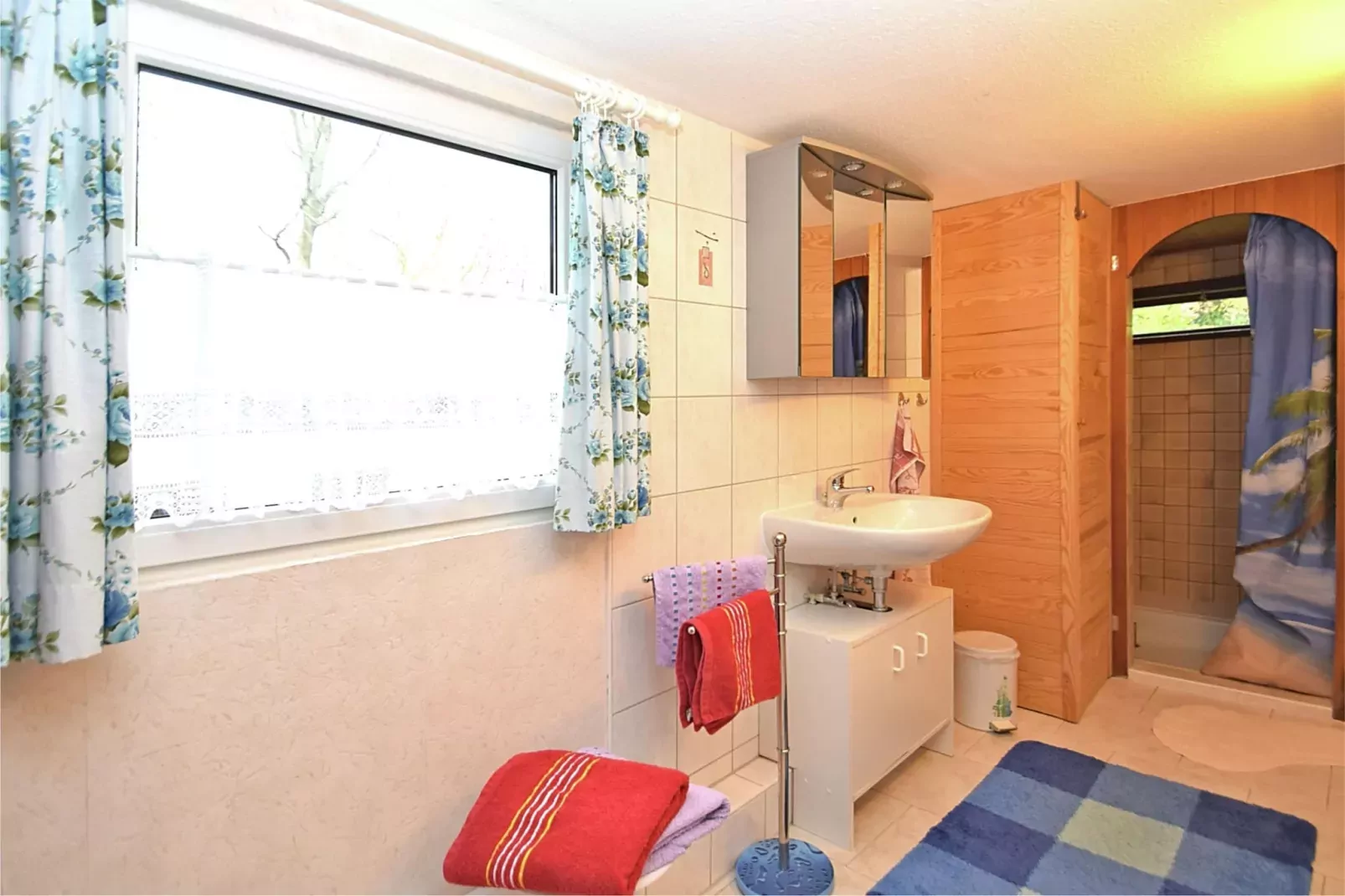 Im Harz-Badezimmer