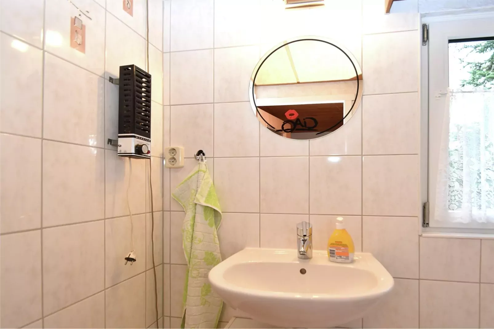 Im Harz-Badezimmer