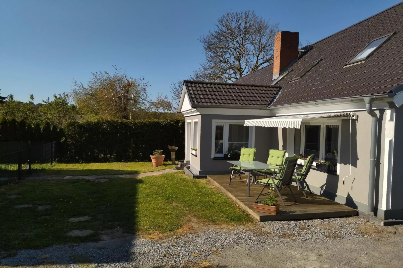 Ferienhaus auf Usedom-Exterior summer