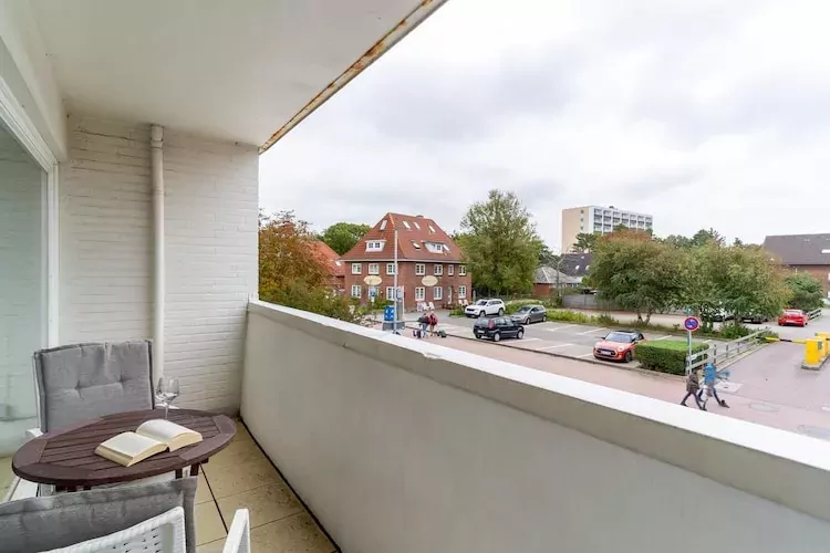 App59 3 Pers St Peter - Ording-Terrace balcony
