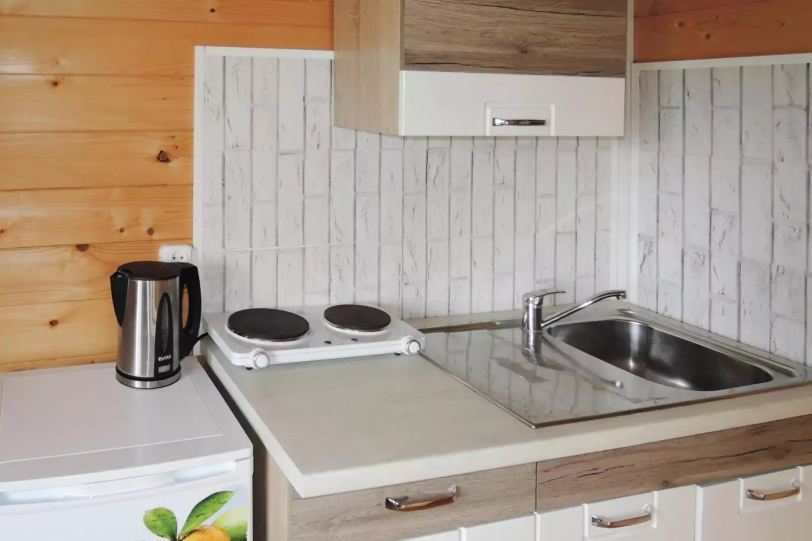 Bungalow Pod lipą Wrzosowo-Kitchen
