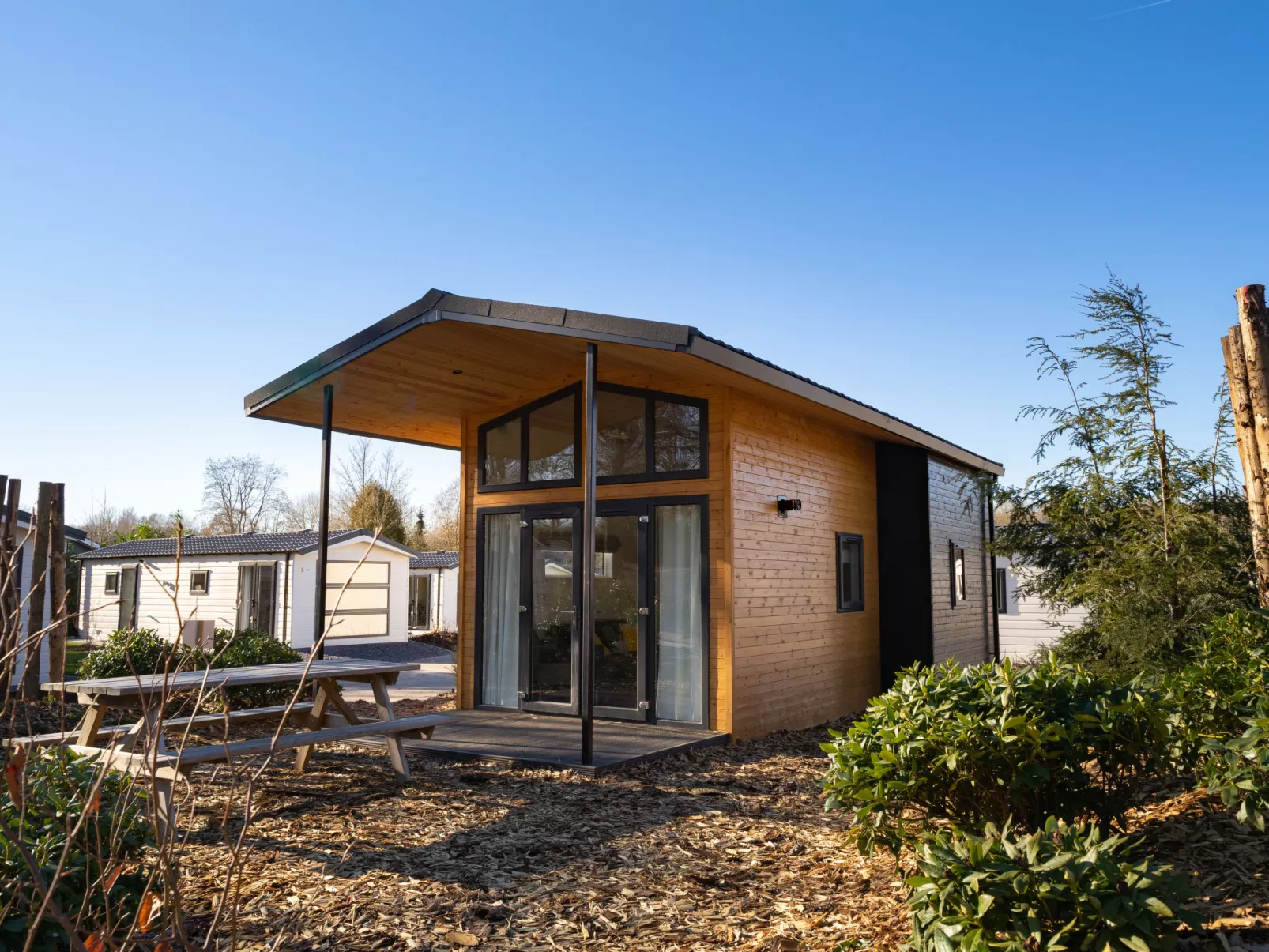 Tiny House-Draußen