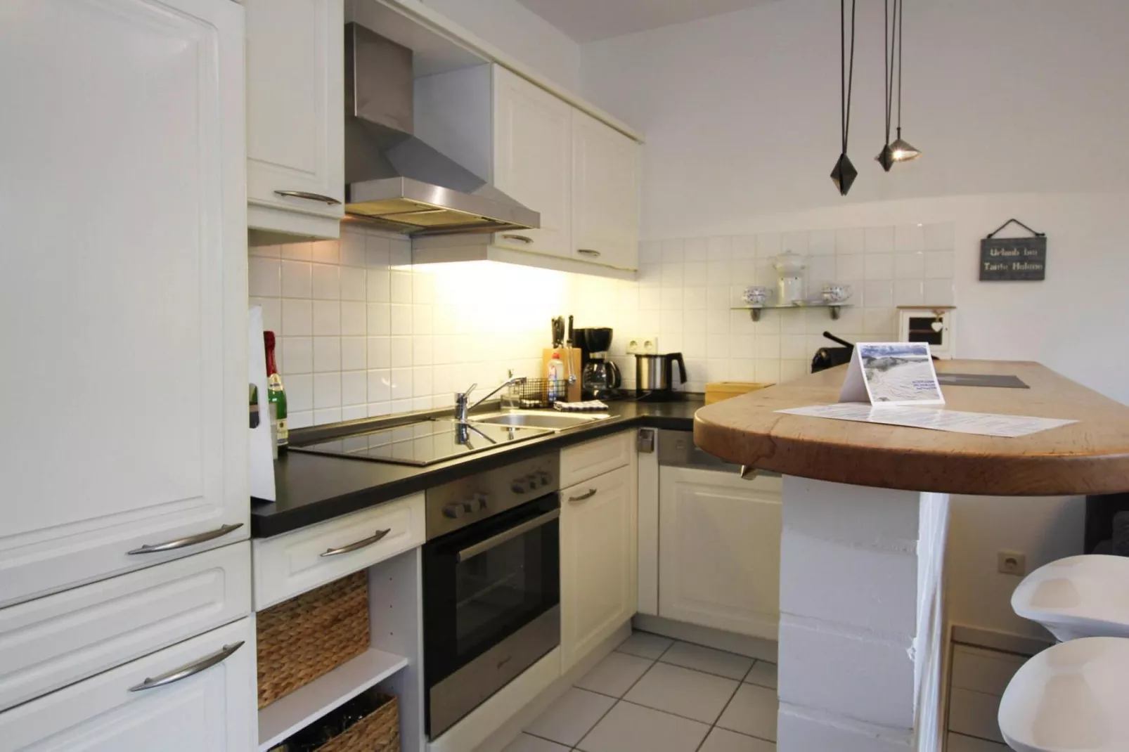 Ferienwohnung Tante Helene 3 Pers Garding-Kitchen