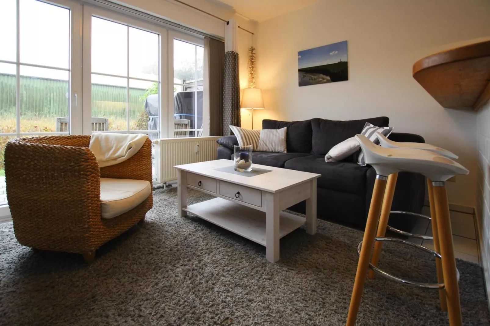 Ferienwohnung Tante Helene 3 Pers Garding-Living room