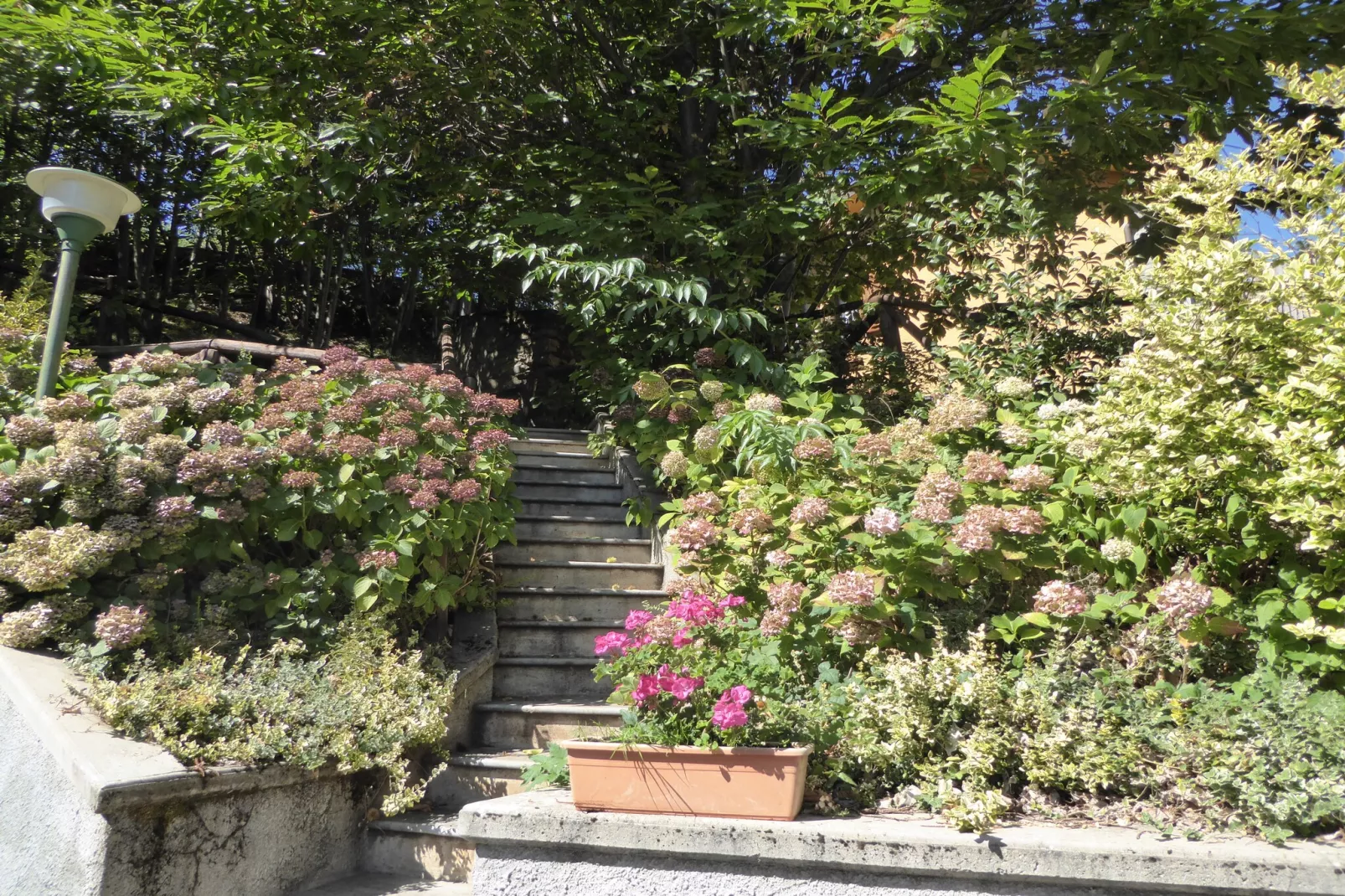 Chalet Appennino-Gardens summer