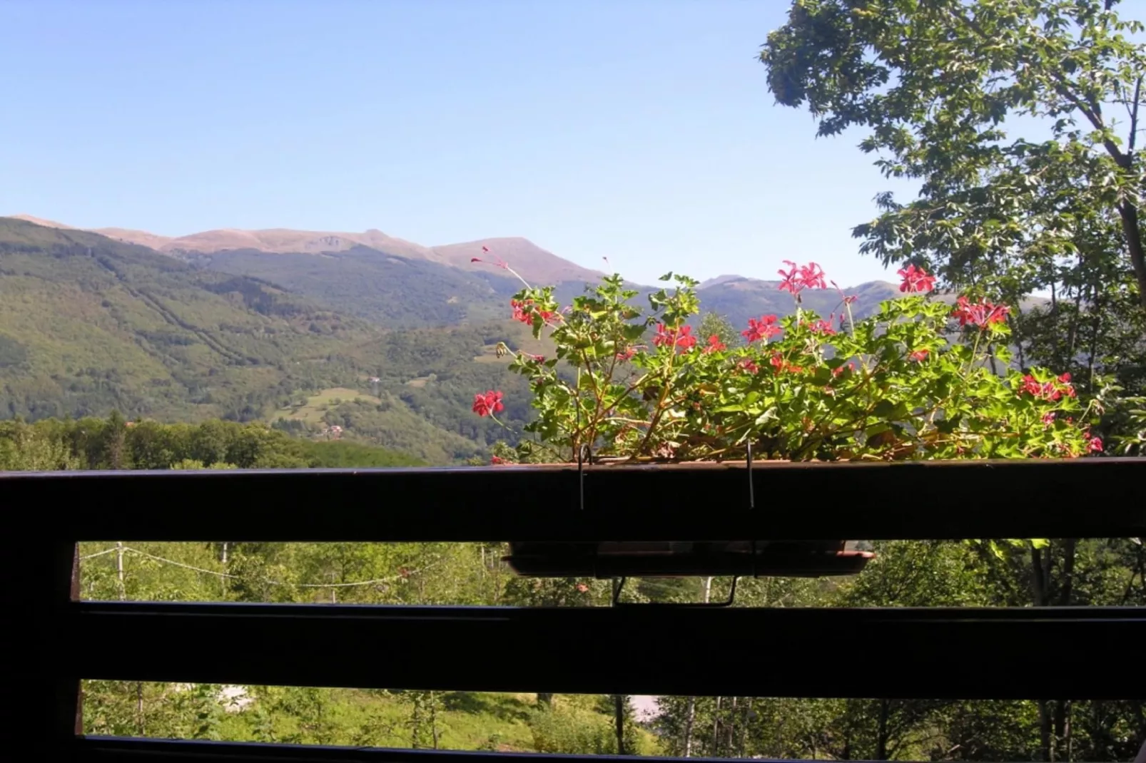 Chalet Appennino-View summer