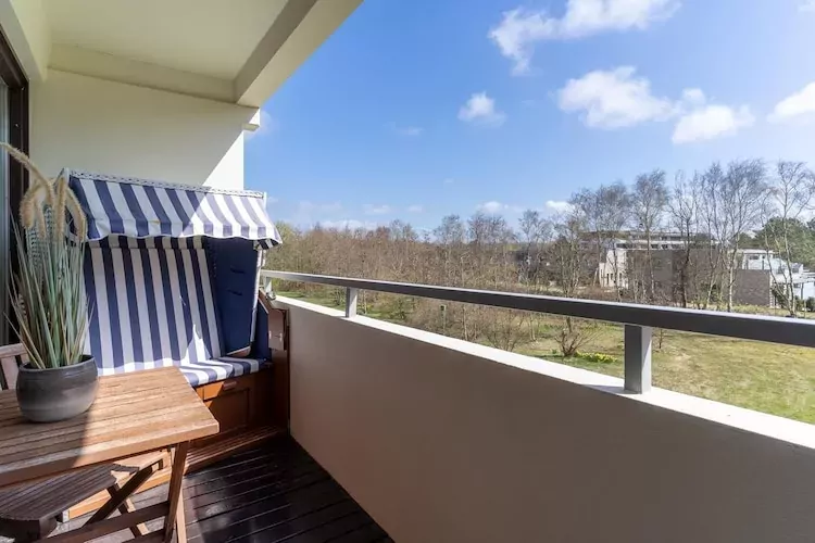 Ferienwohnung Atlantic St Peter - Ording-Terrassenbalkon