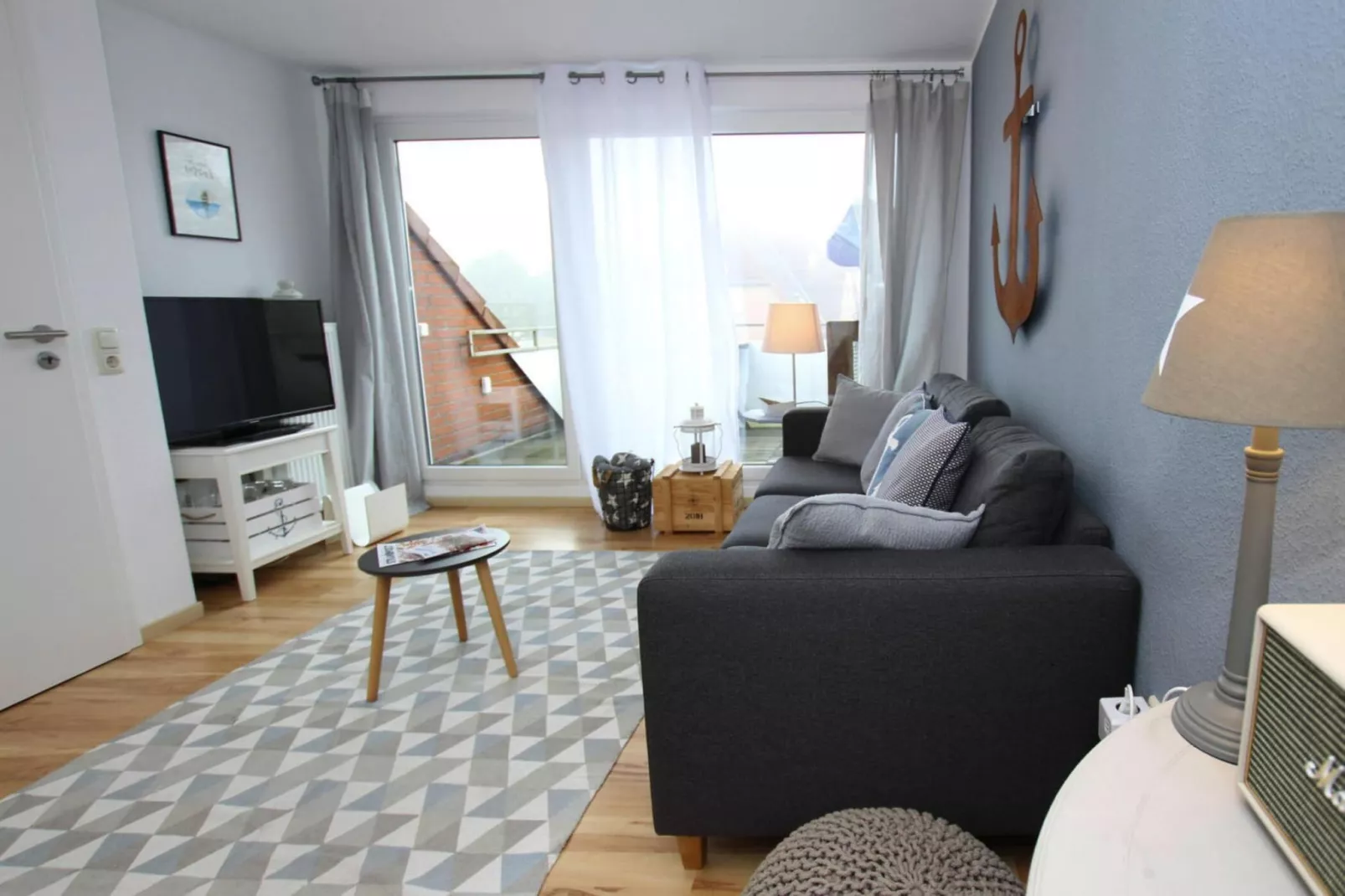 Ferienwohnung nordisch Garding-Living room