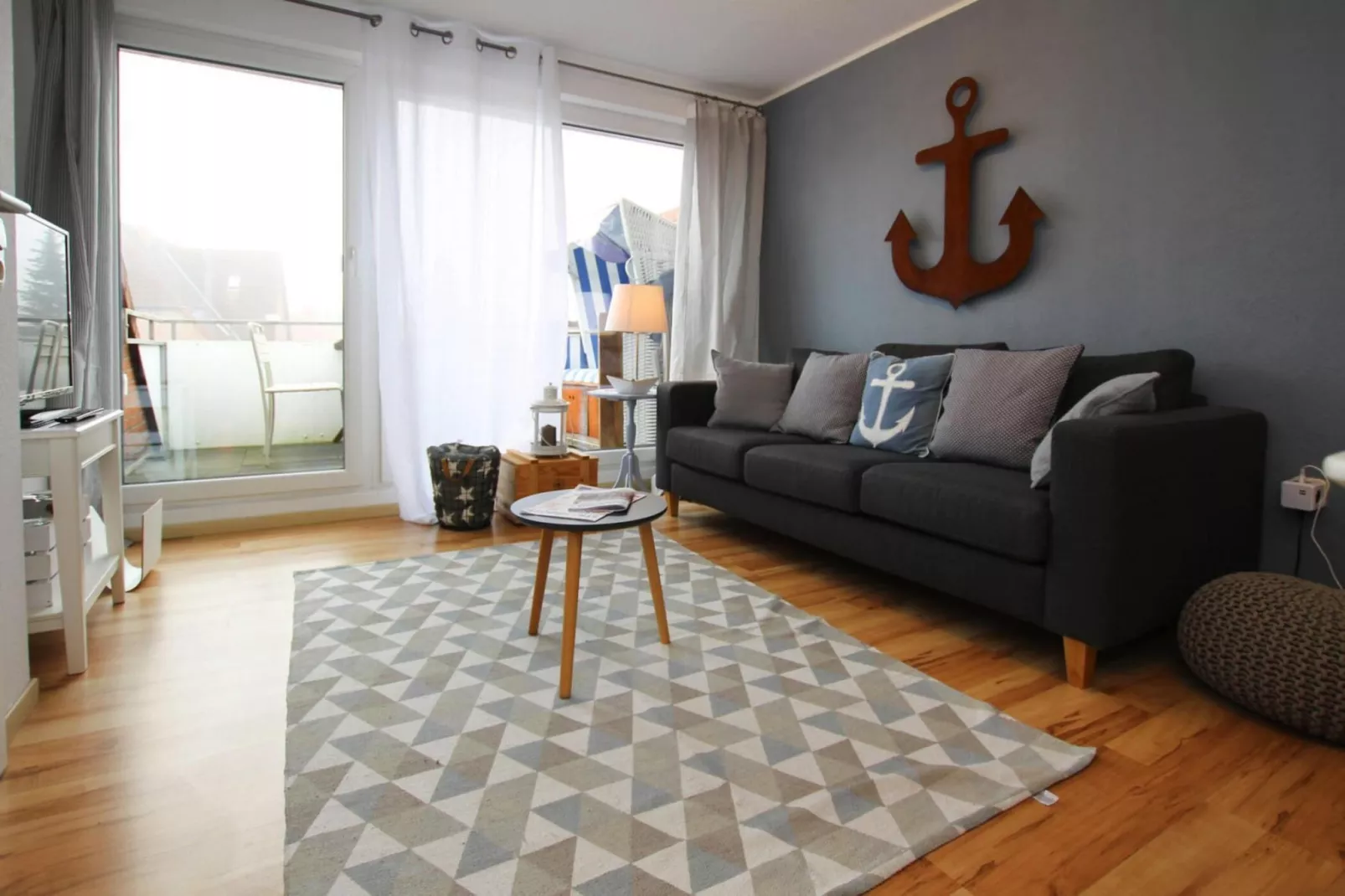 Ferienwohnung nordisch Garding-Living room
