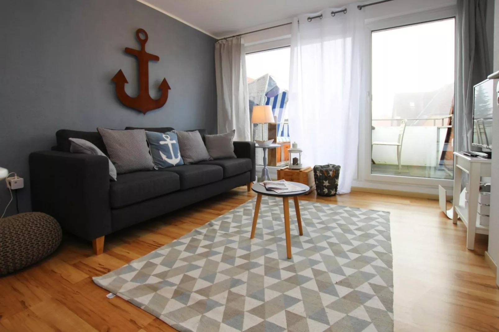 Ferienwohnung nordisch Garding-Living room