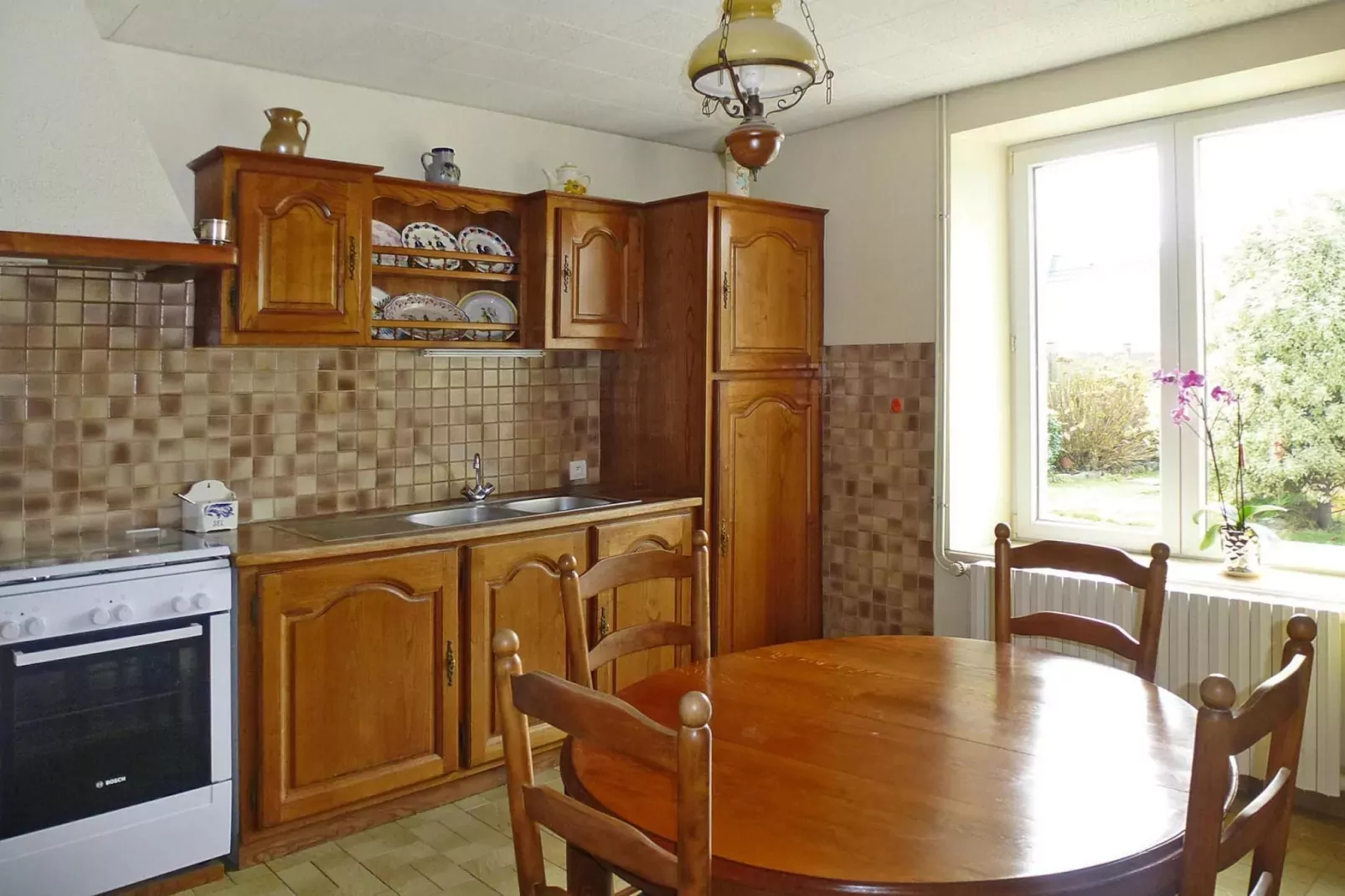 Holiday home Pleumeur-Bodou-Salle à manger