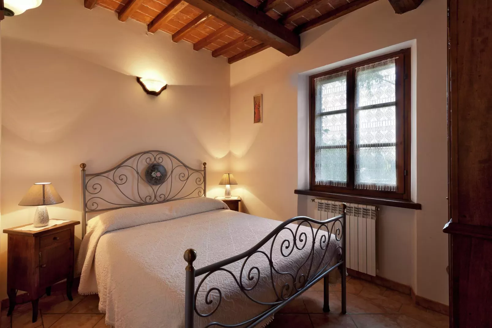 Castagno del Riccio-Schlafzimmer