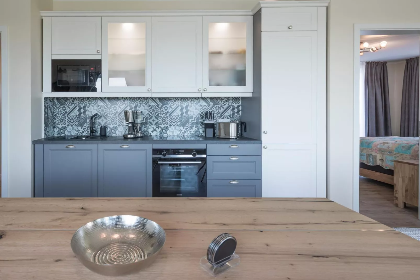 SeeZeichen auf Nordstrand 3 Personen-Kitchen