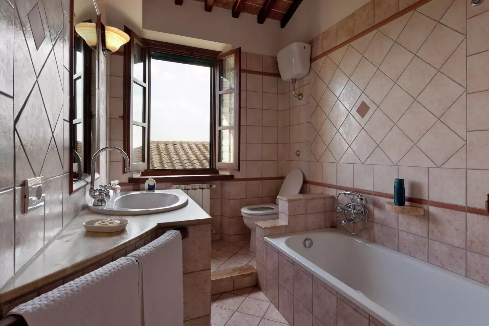 Castagno della Civetta-Badezimmer