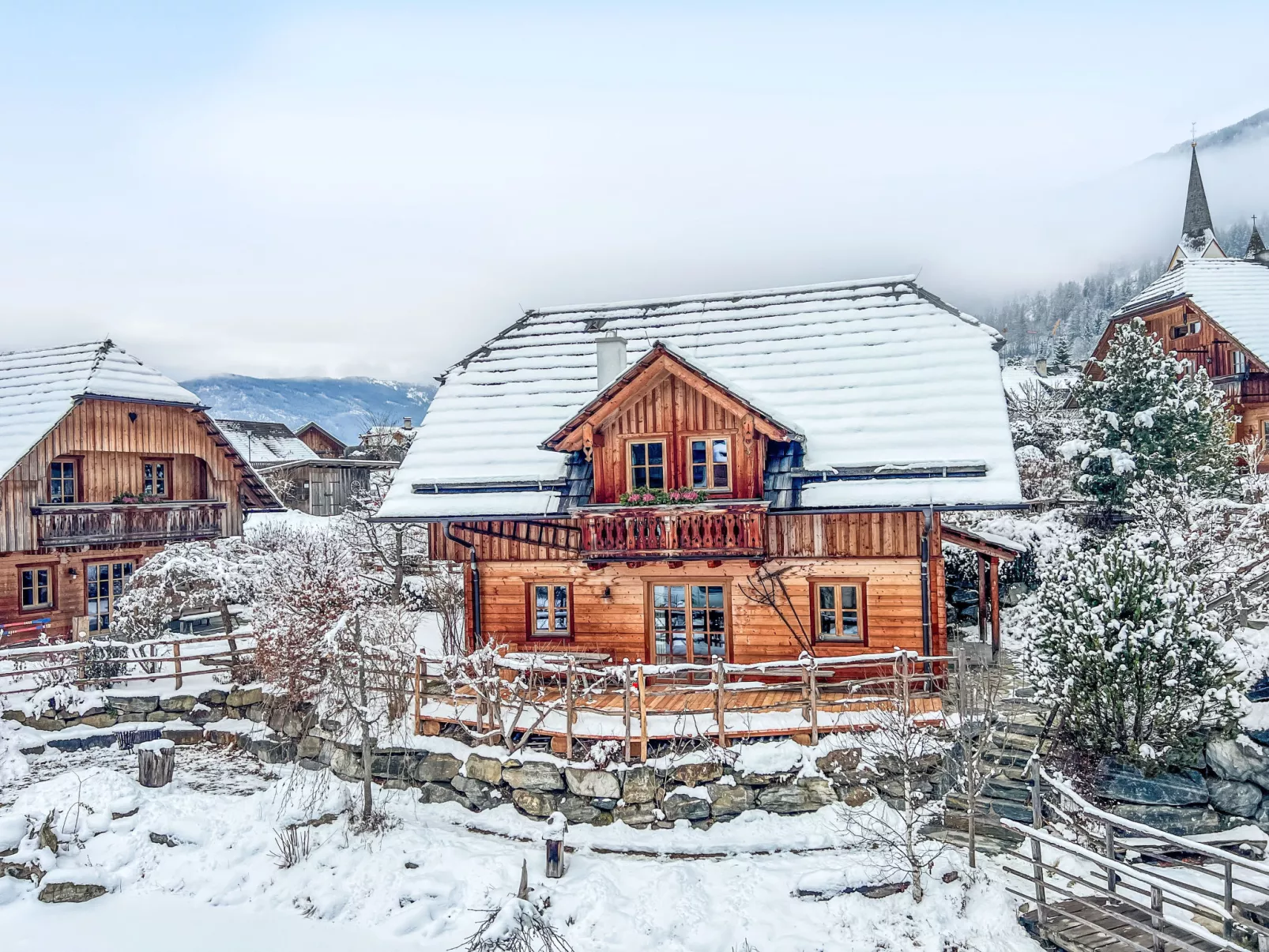 St martin chalets-Outside