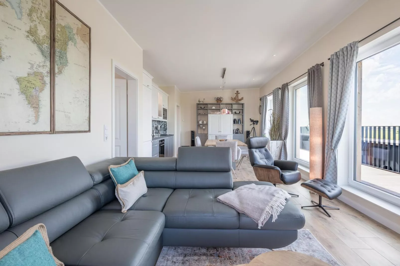 SeeZeichen auf Nordstrand 3 Personen-Living room