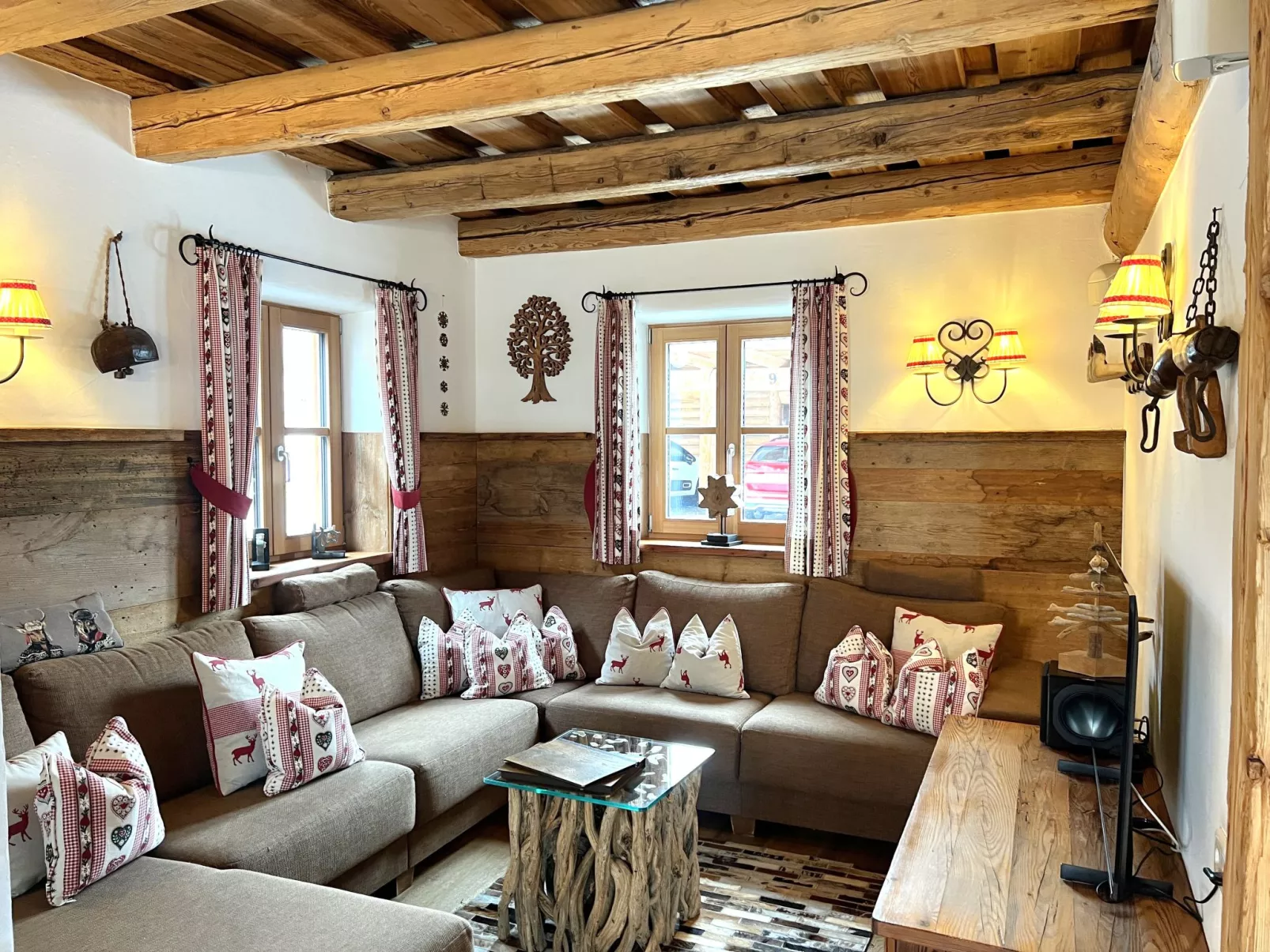 St martin chalets-Inside