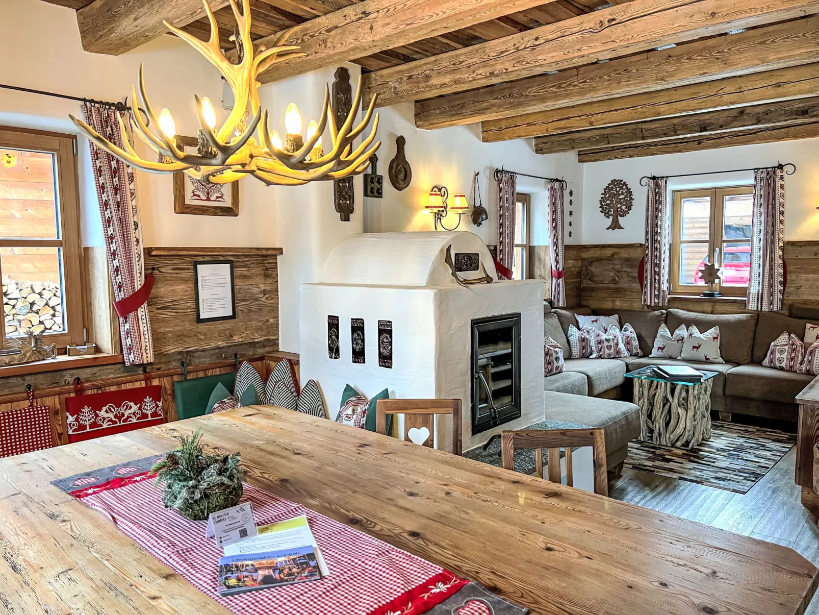 St martin chalets-Inside