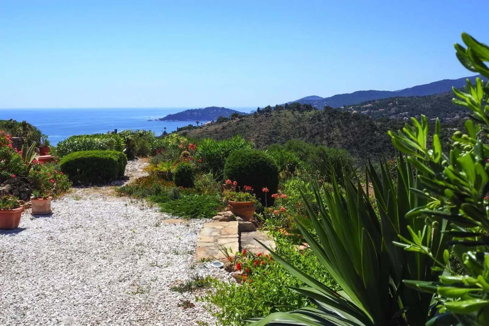 Reihenhaus in Le Lavandou-Gardens summer
