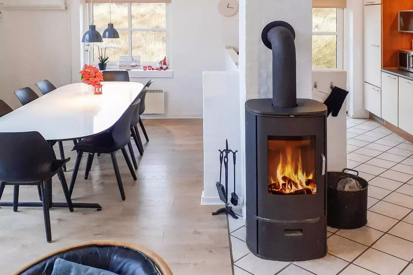 Maison de vacances pour 8 a Hanstholm-Intérieur