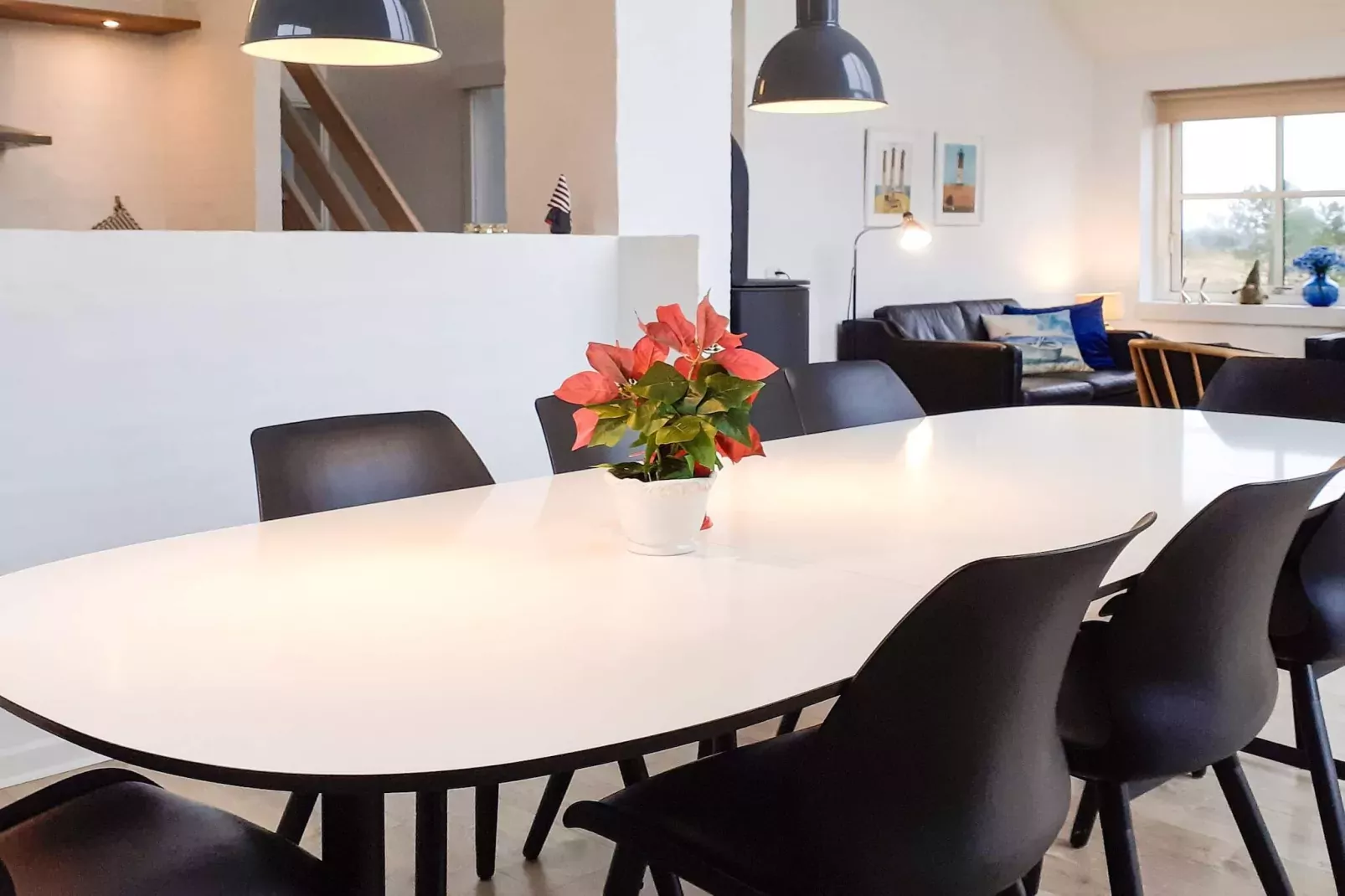 Maison de vacances pour 8 a Hanstholm-Intérieur
