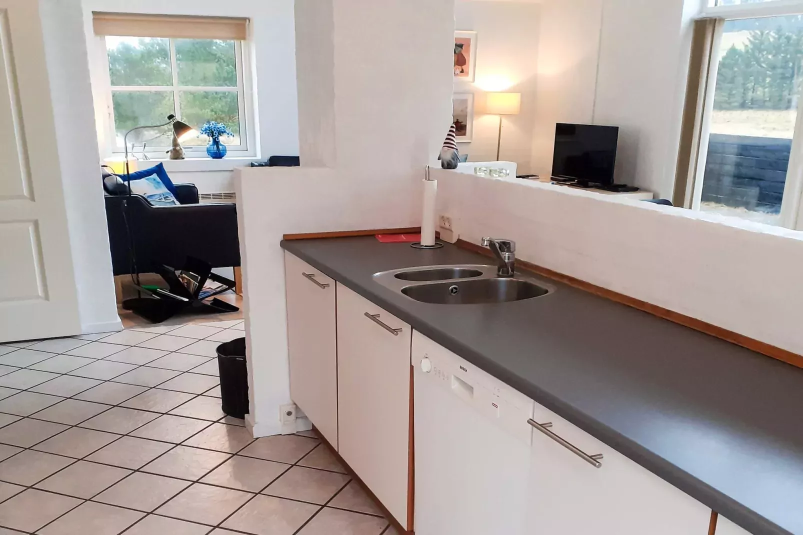 Maison de vacances pour 8 a Hanstholm-Intérieur