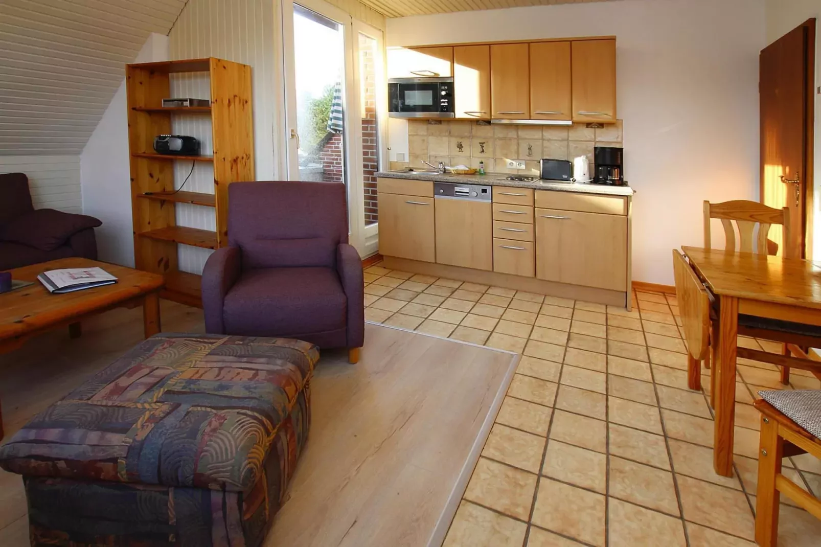 Appartemenhaus Andrea Wohnung 4- Westerland-Kitchen
