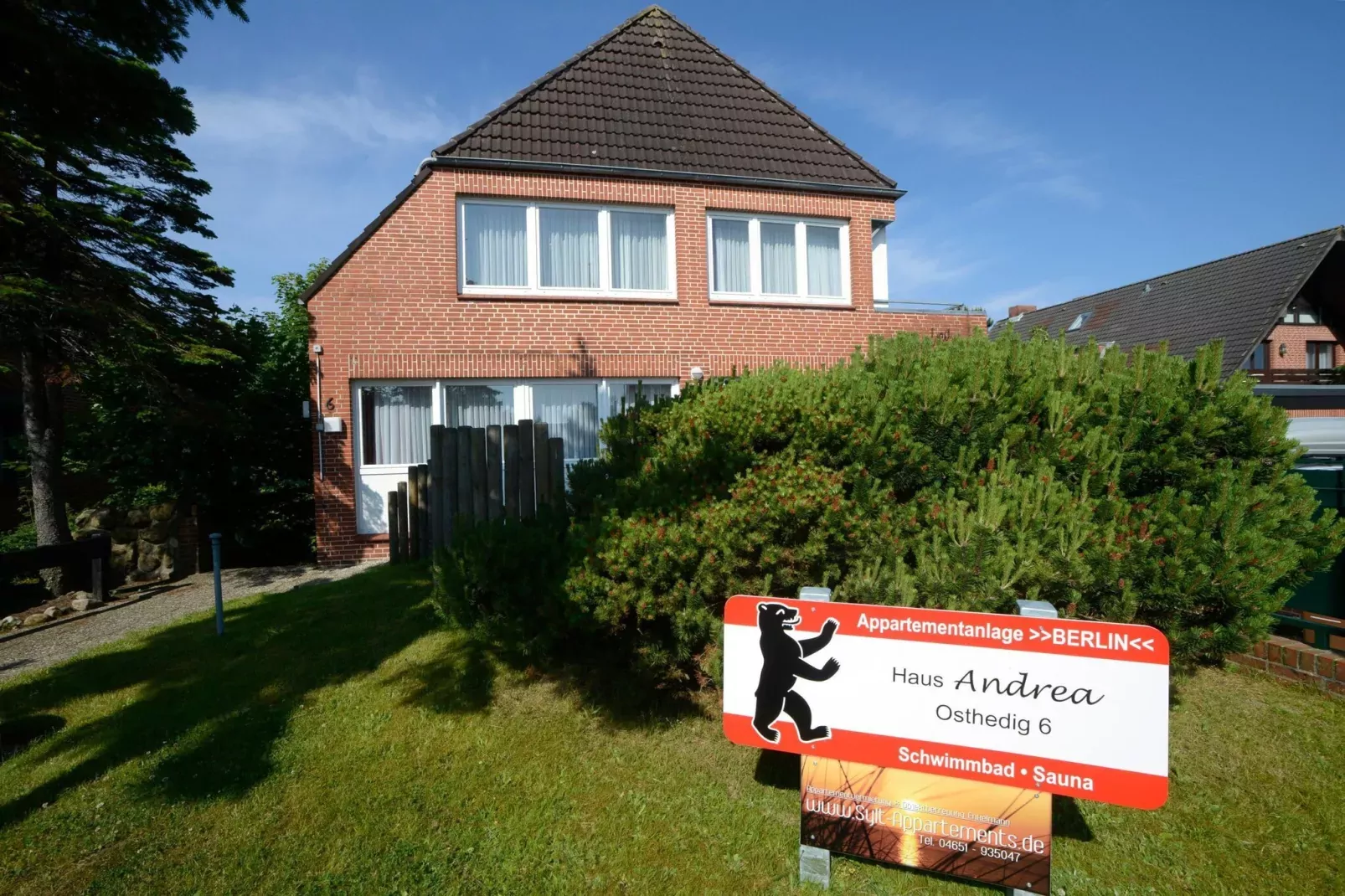 Appartemenhaus Andrea Wohnung 4- Westerland-Outdoor