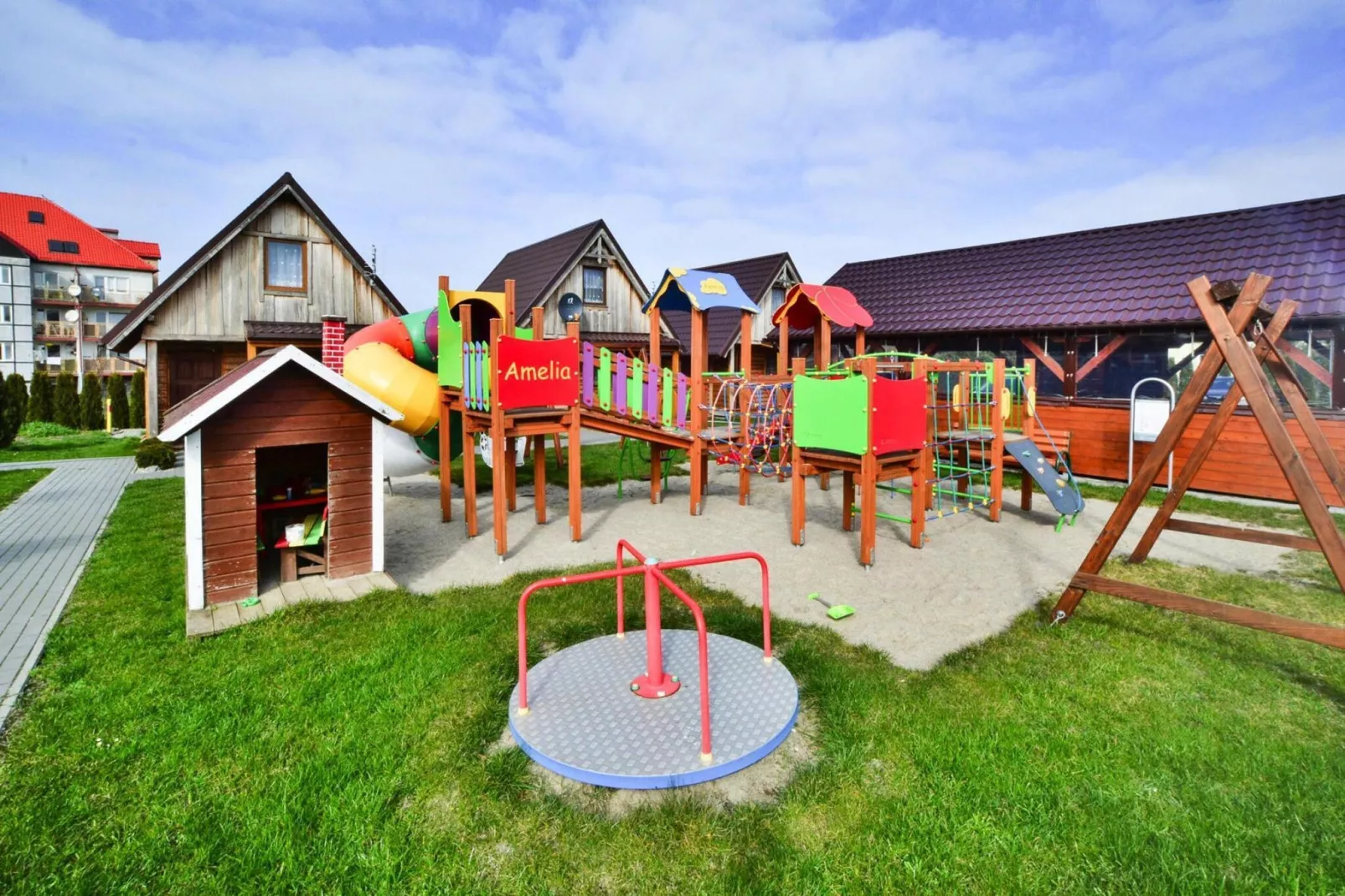 	Całoroczny nowy domek dla 4 osób Ustronie Morskie-Park facilities