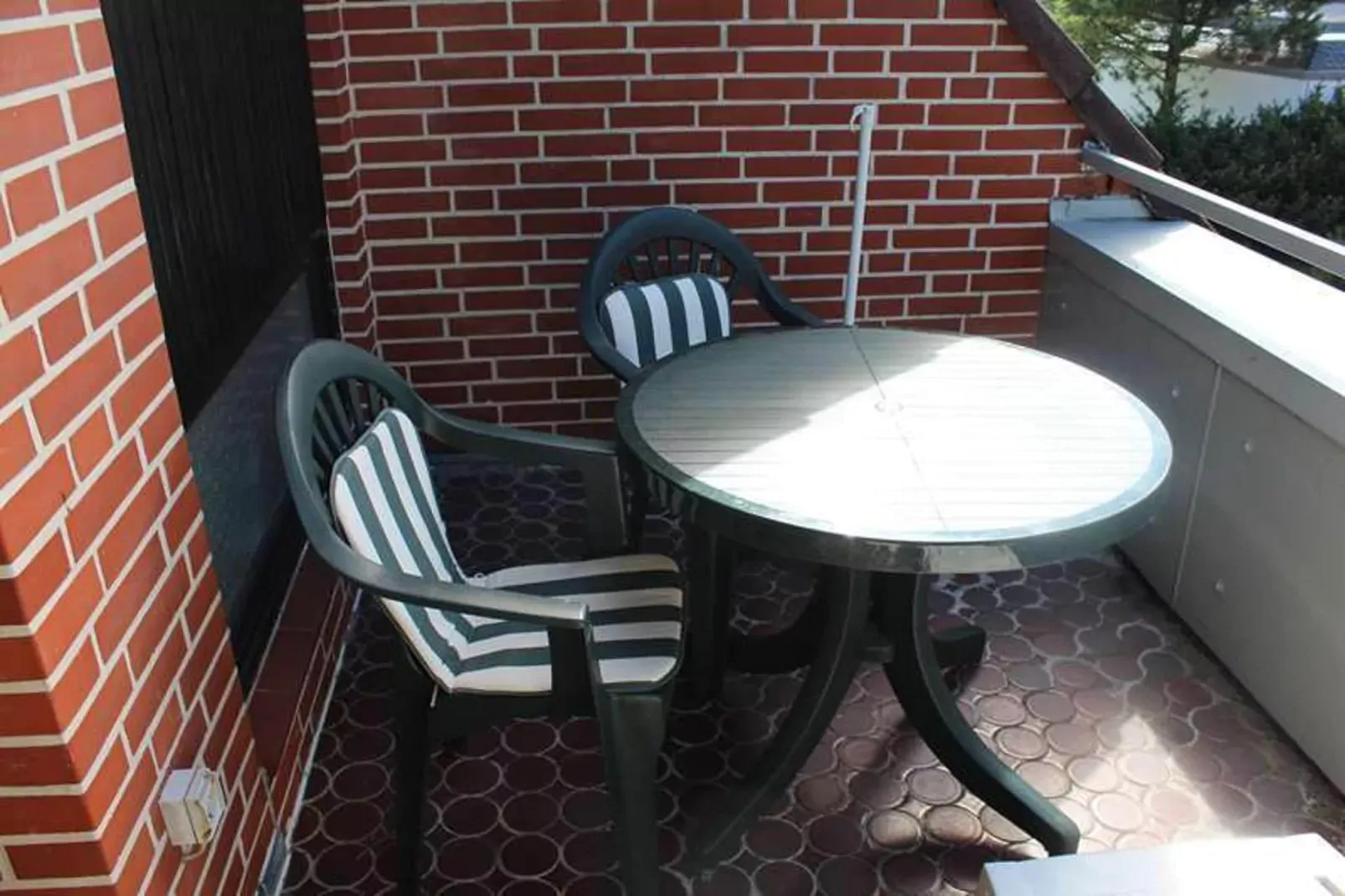 Appartemenhaus Andrea Wohnung 4- Westerland-Terrace balcony
