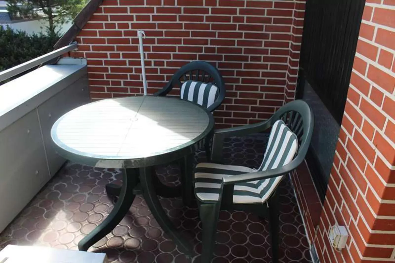 Appartemenhaus Andrea Wohnung 4- Westerland-Terrace balcony