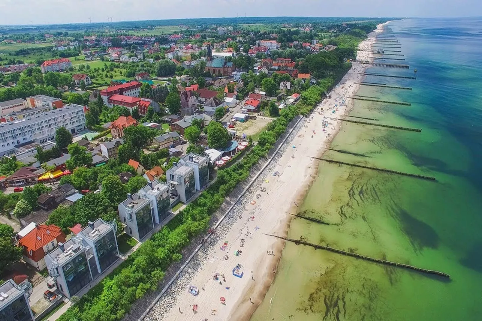 	Całoroczny nowy domek dla 4 osób Ustronie Morskie-Areas summer 20km