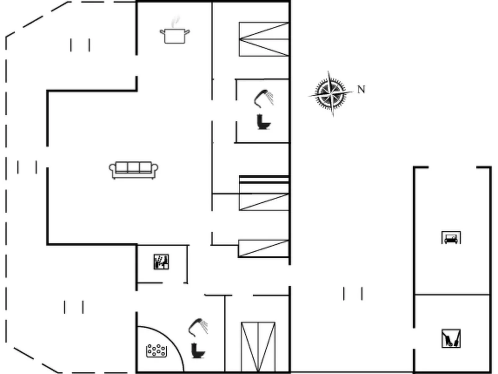 "Minka" - 300m from the sea-Inside