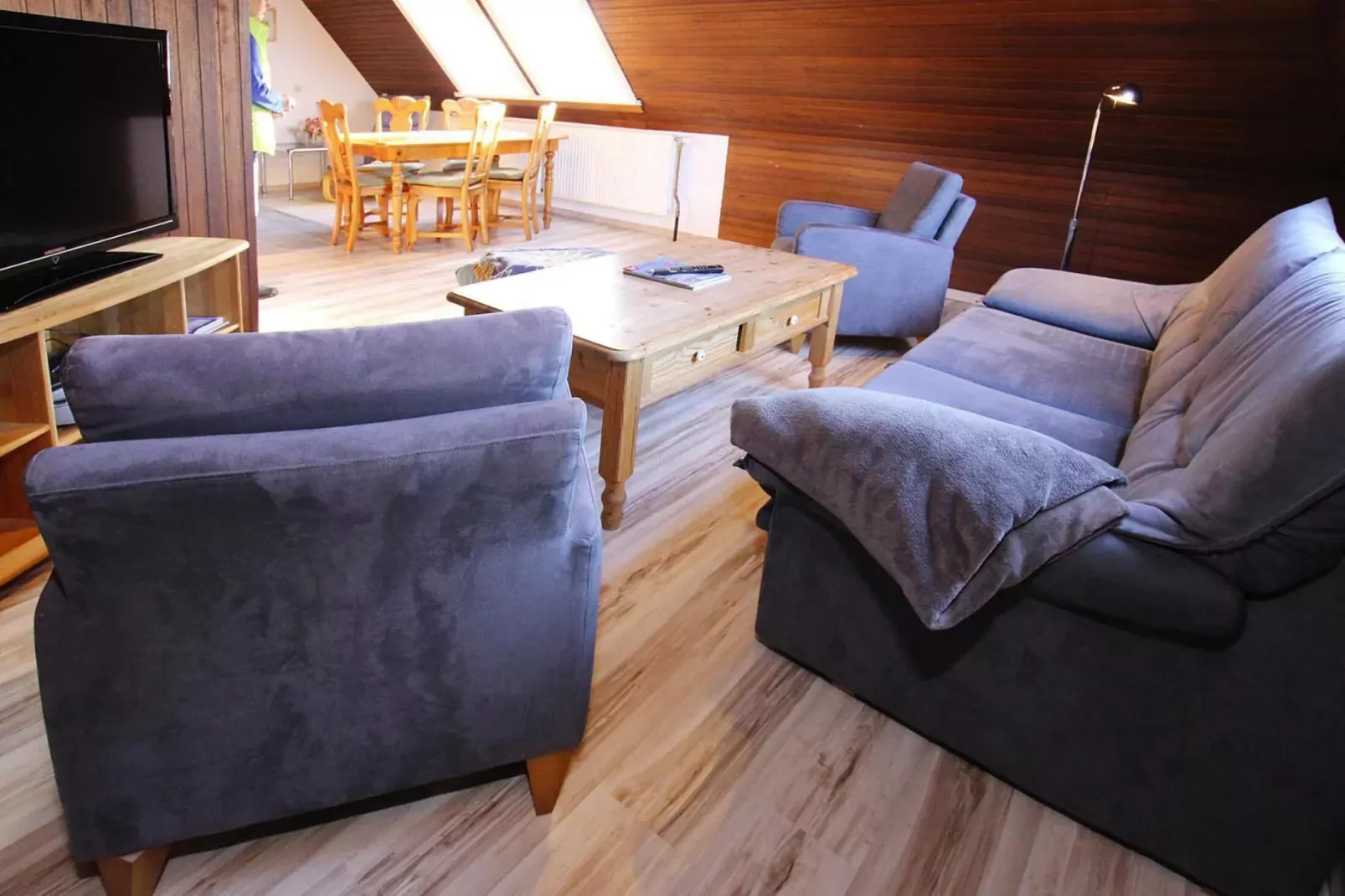 Apartemtenthaus Andrea Wohnung 6 - Westerland-Living room