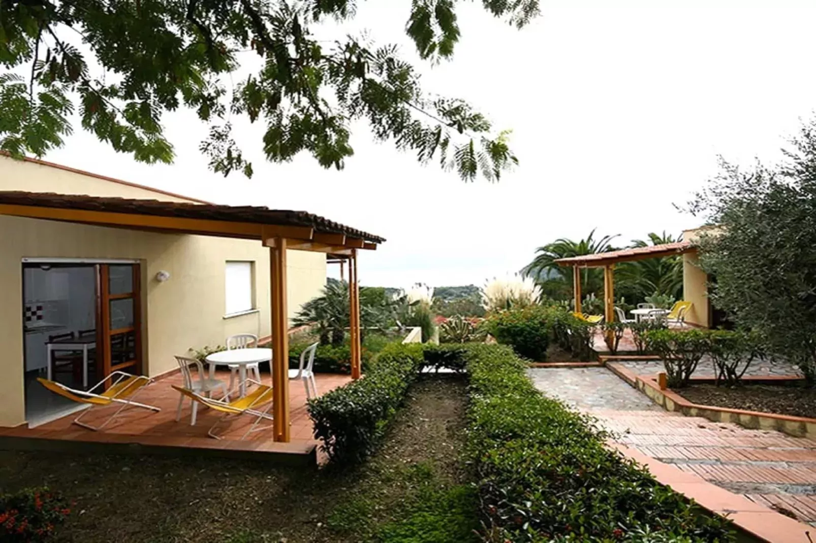 Casa Bella-Außenbereich Sommer