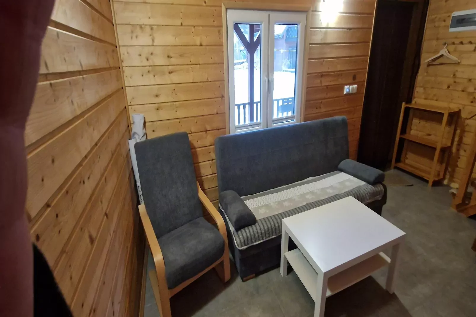 Holiday homes Kolczewo60 qm Typ A domek 60 qm-Living room