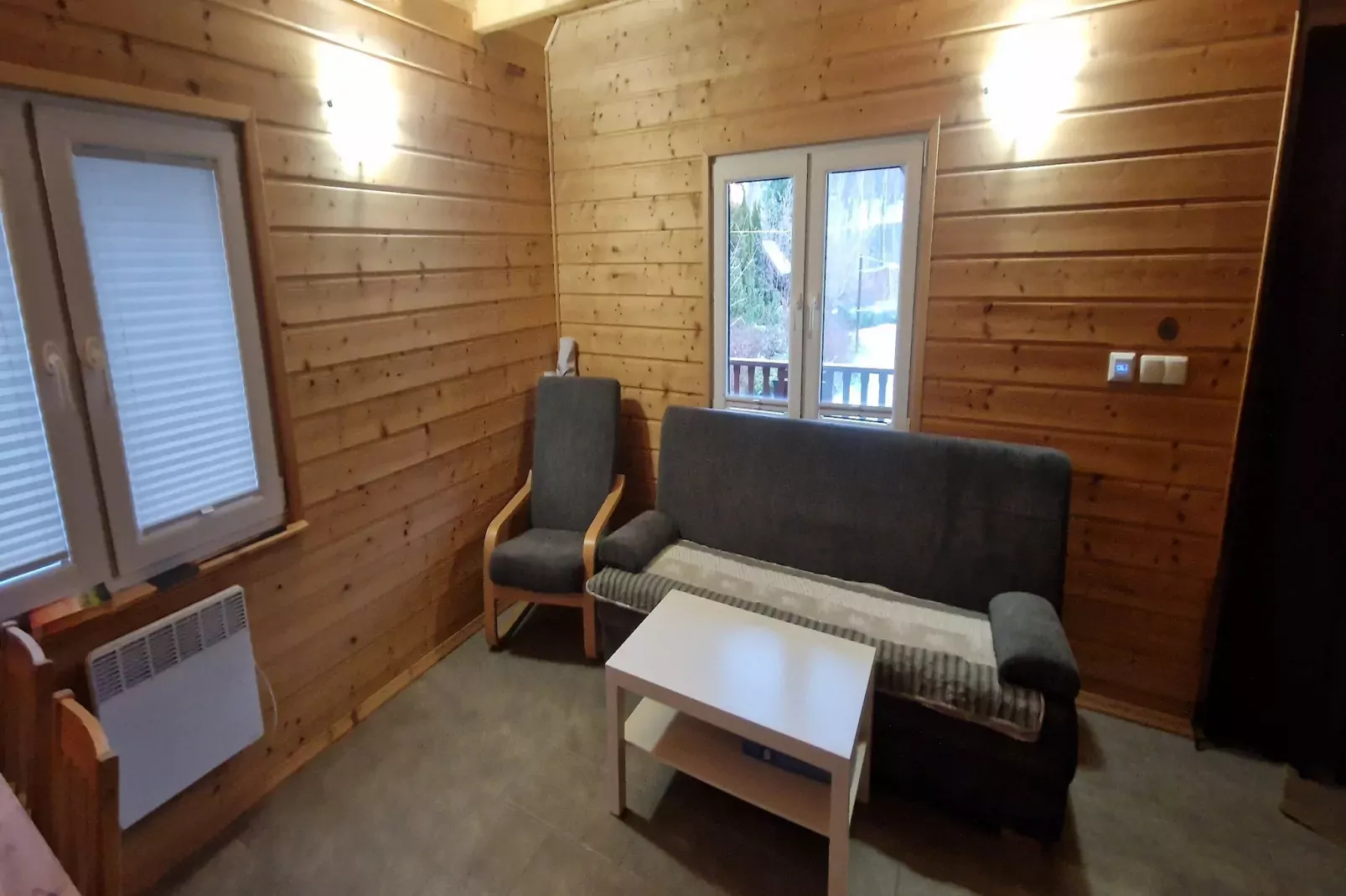 Holiday homes Kolczewo60 qm Typ A domek 60 qm-Living room