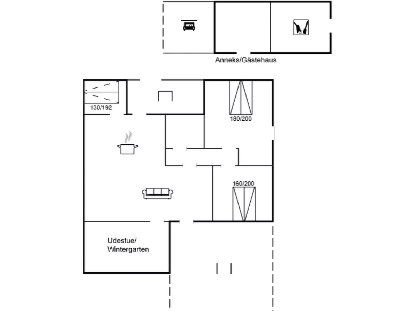 "Arnhild" - 750m from the sea-Inside