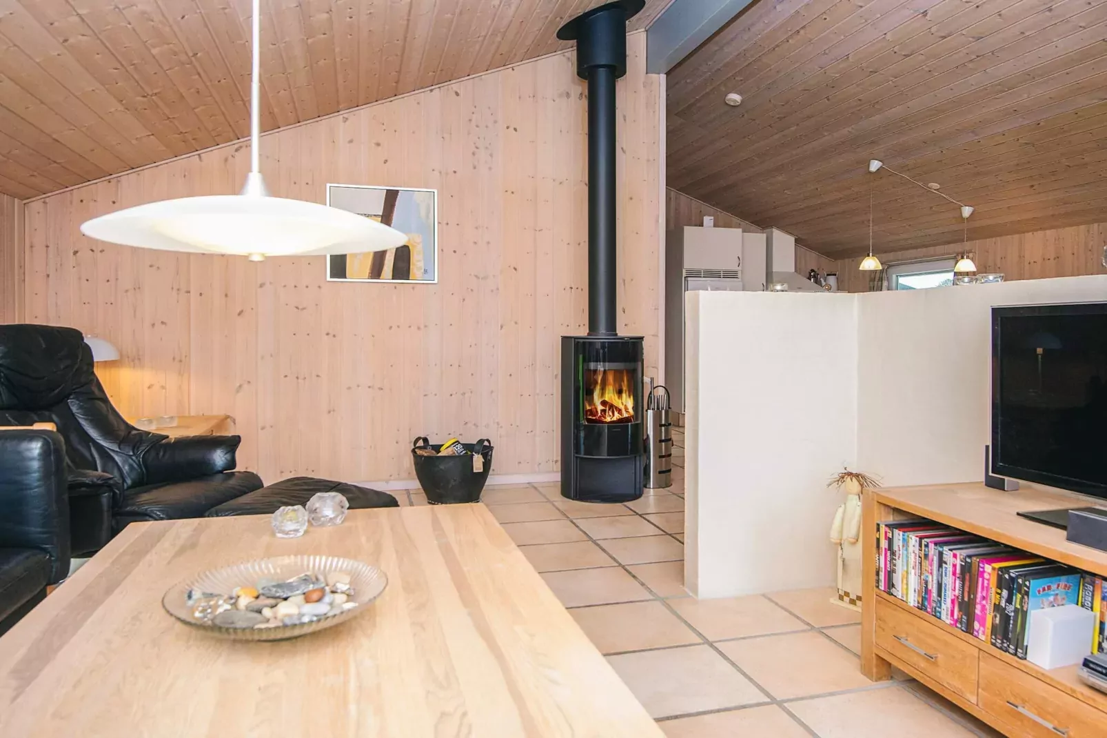 Maison de vacances pour 6 a Oksbøl-By Traum - Intérieur