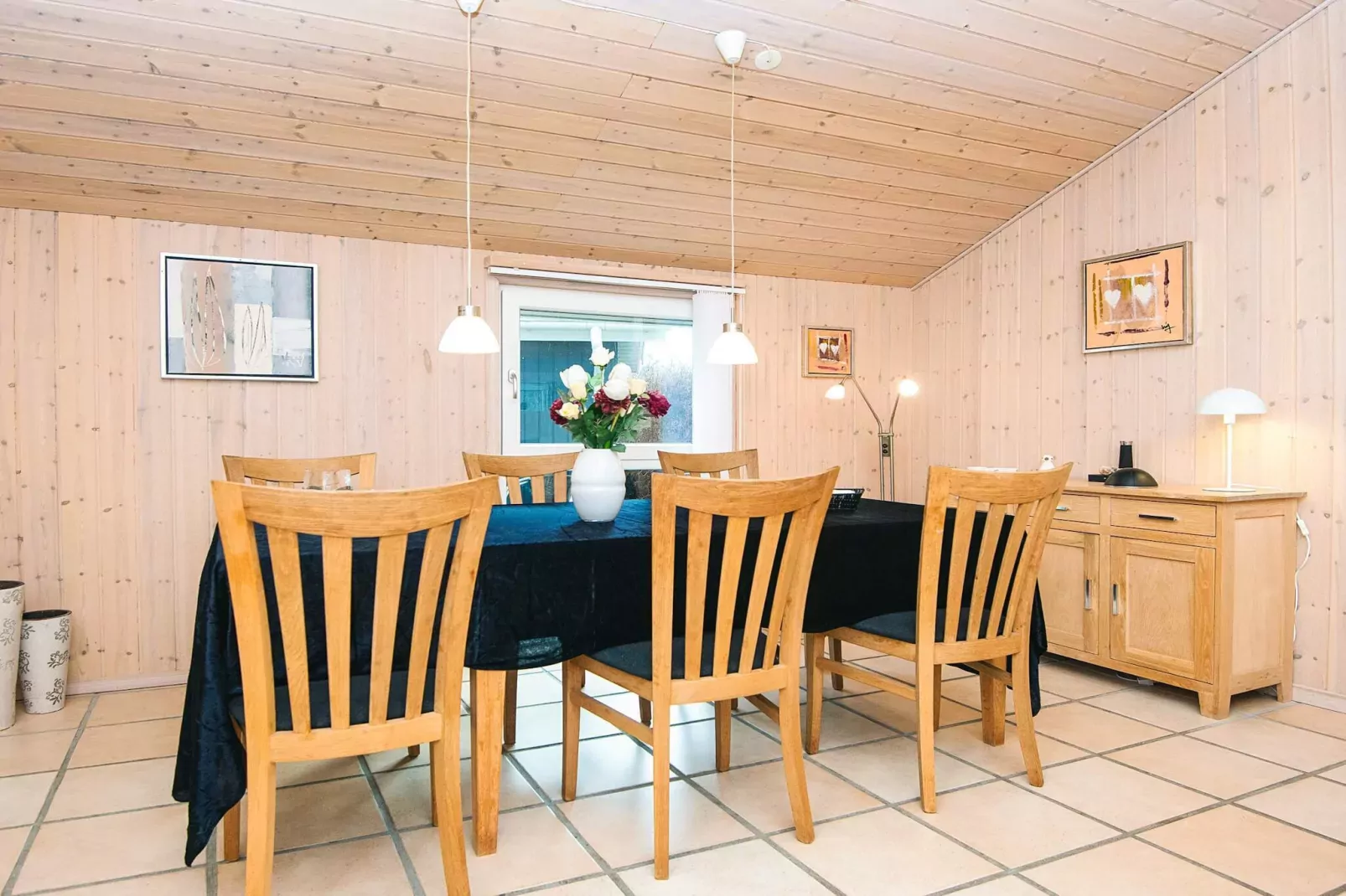 Maison de vacances pour 6 a Oksbøl-By Traum - Intérieur