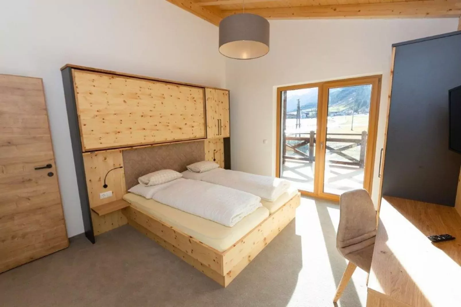JUCHE FEWO - ENNSKRAXN - Haus grün-Schlafzimmer