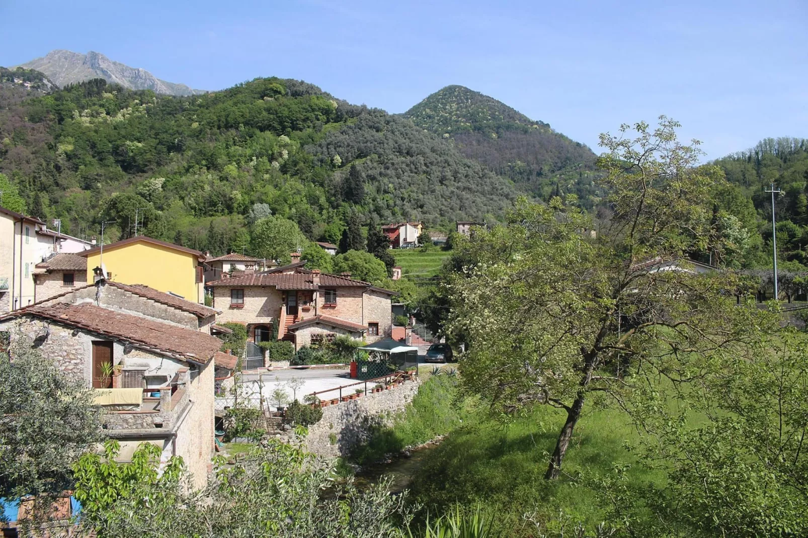 Holiday home Casa Vecchio Frantoio, Camaiore-Lombrici-Casa Vecchio Frantoio-View summer