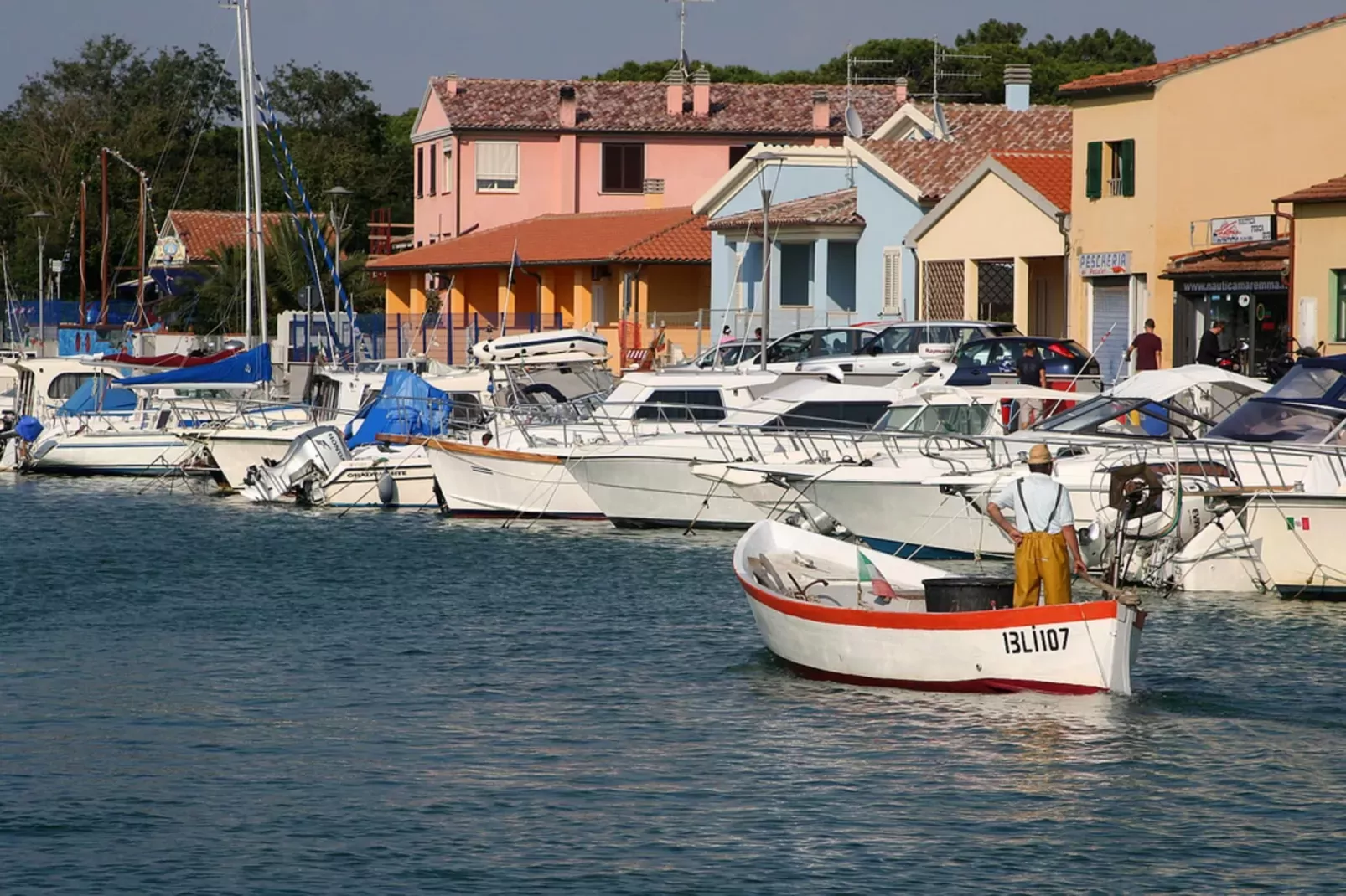 Ferienanlage Azienda Canova Seconda Marina di Grosseto Mono  im OG Haupth/Verwalterhaus Garten-Areas summer 5km