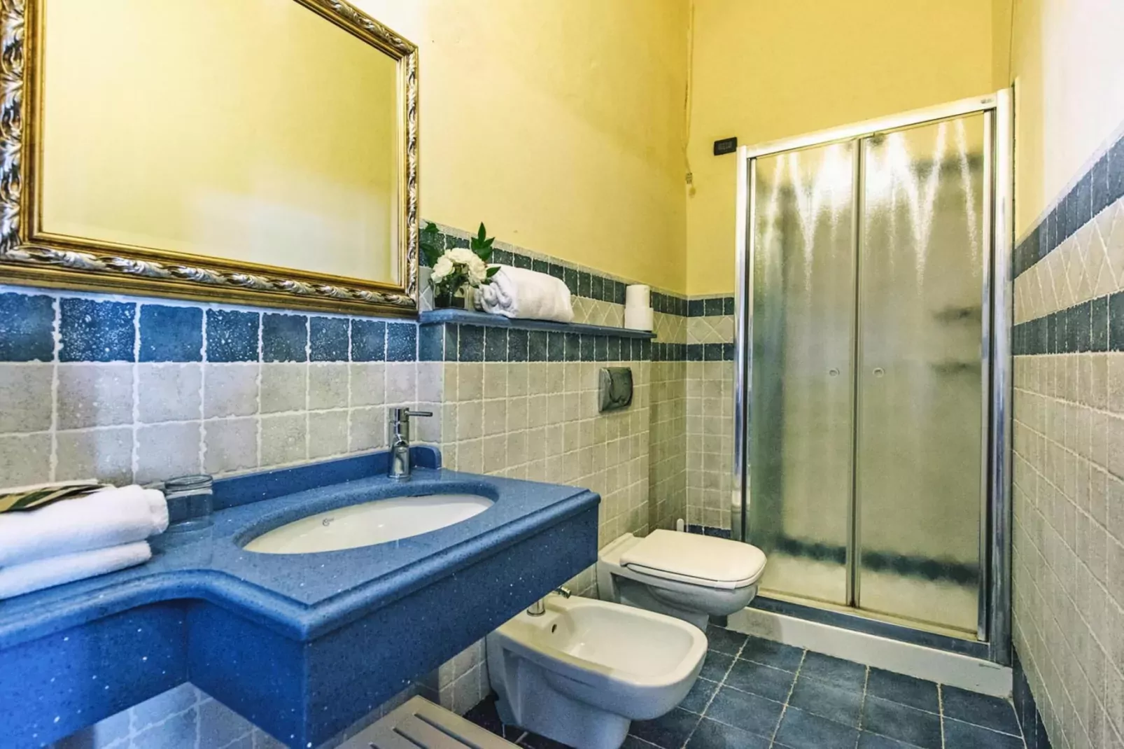 Agri-tourism Tenuta Quarrata, Santo Pietro Belvedere-bilo-Salle de bain