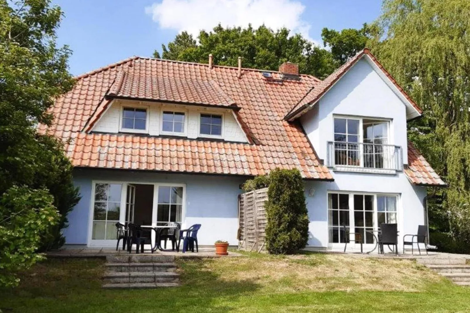 Wohnung unten links-Extérieur été