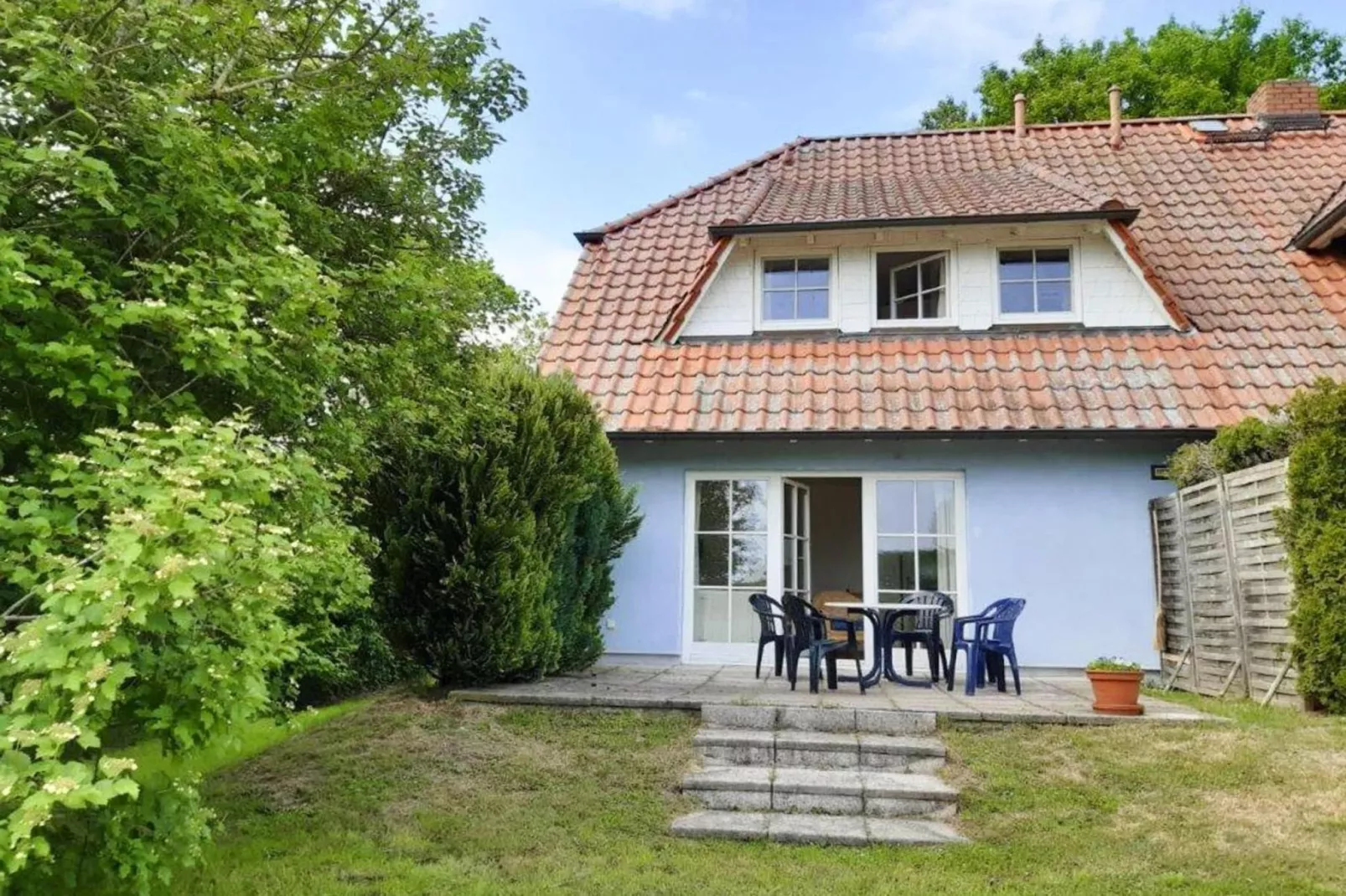 Wohnung unten links-Extérieur été