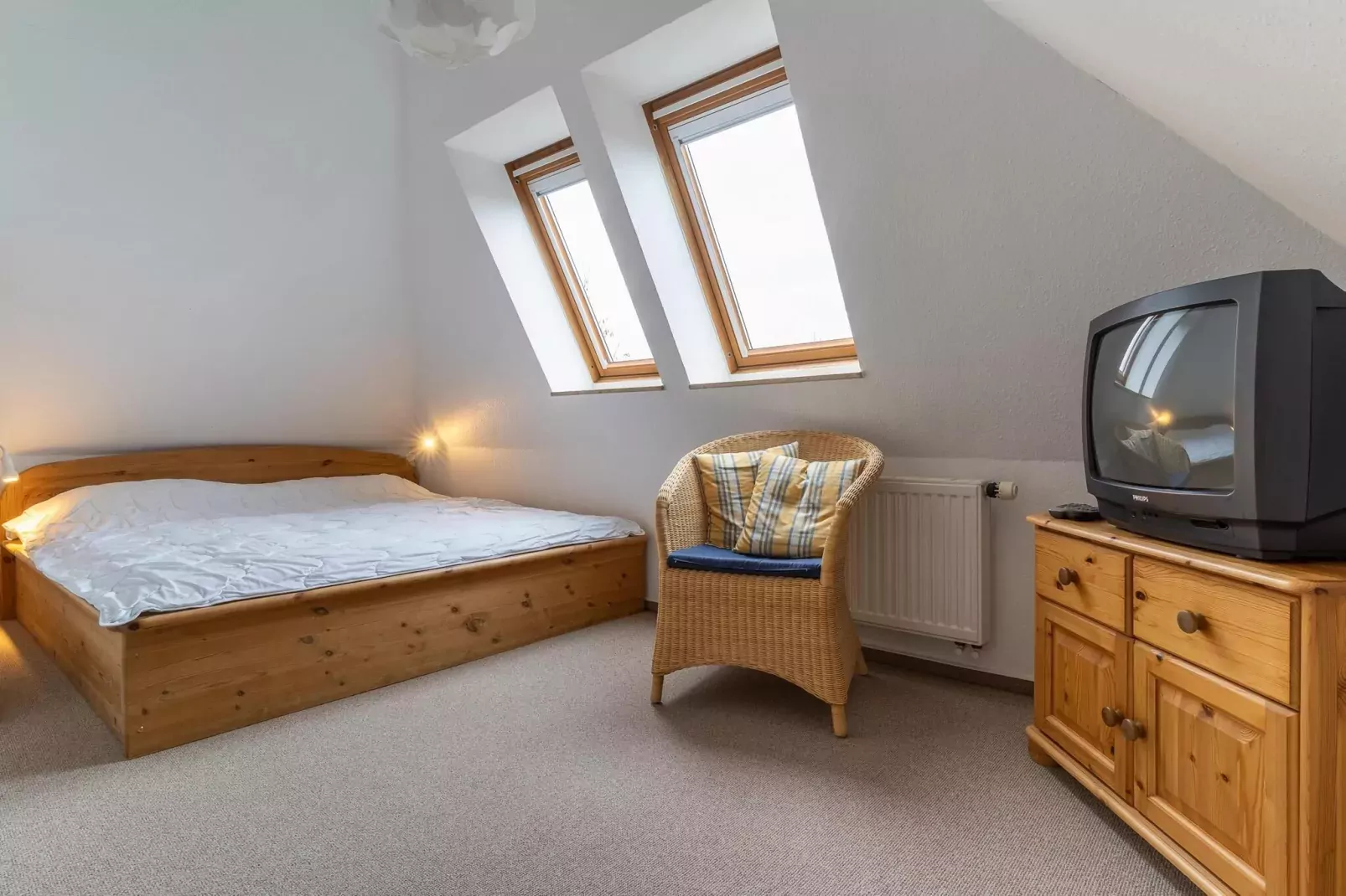 Haus Deichsfenne - Wohnung 3 / 3 Personen-Chambre